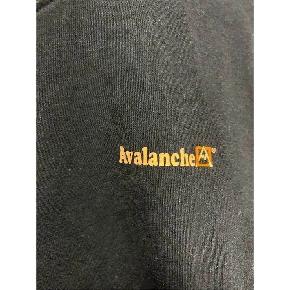 Avalanche Outdoor Supply Black Long Sleeve T-Shirt Sz XS NWT